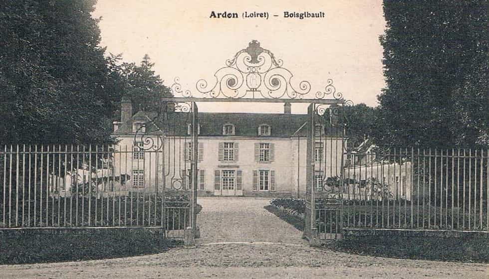 carte postale ancienne du château